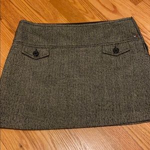 Houndstooth mini skirt